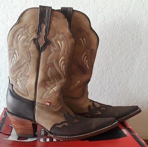 Big Bull Womens Cowboy Boots Size 9